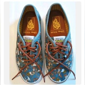 Van's Size 8.5 Shoes Women's X Disney Toy Story Authentic Sheriff Woody …